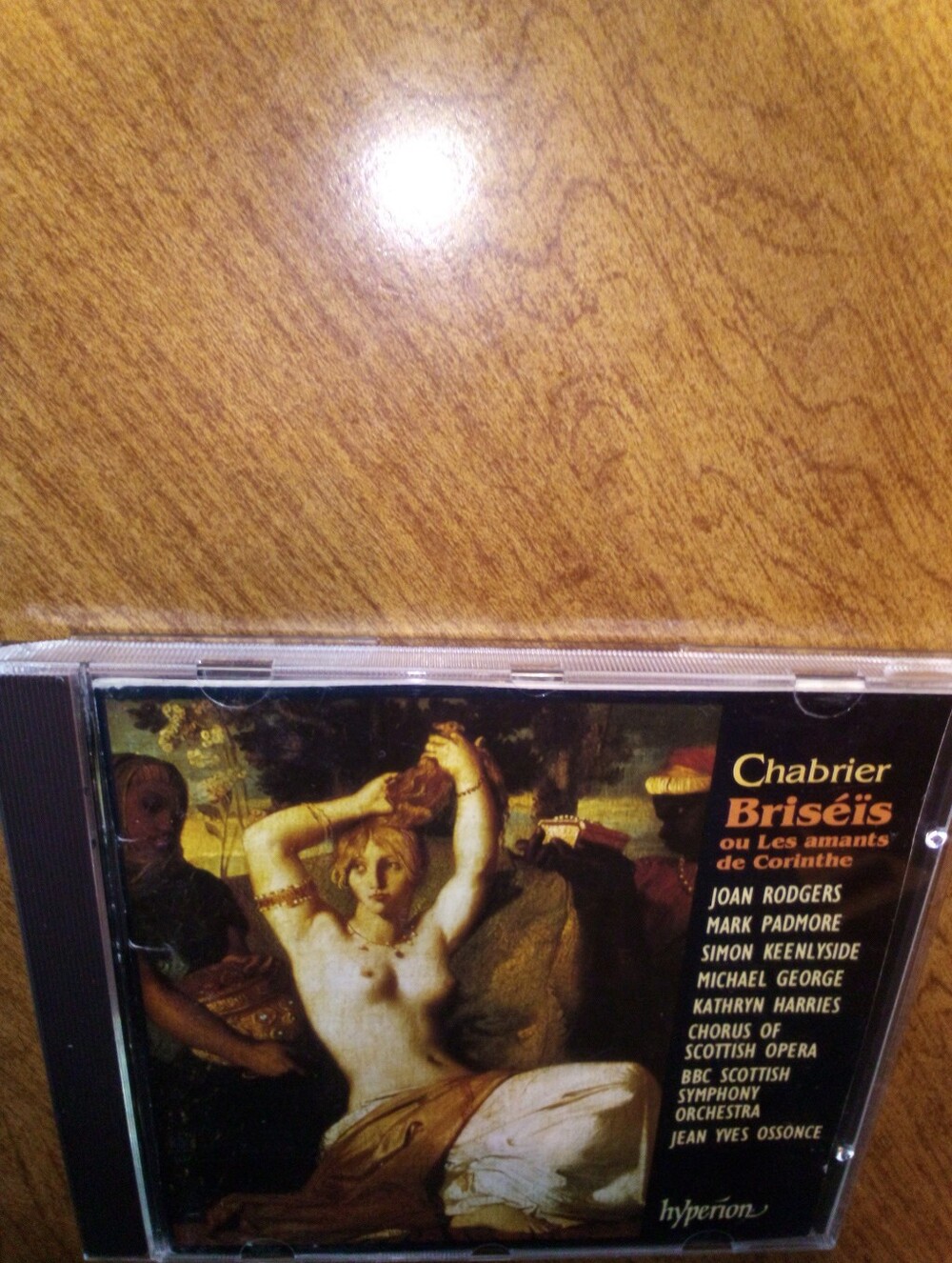 Chabrier Briséïs Ou Les amants de Corinthe Live Opera Hyperion Records 1995 CD